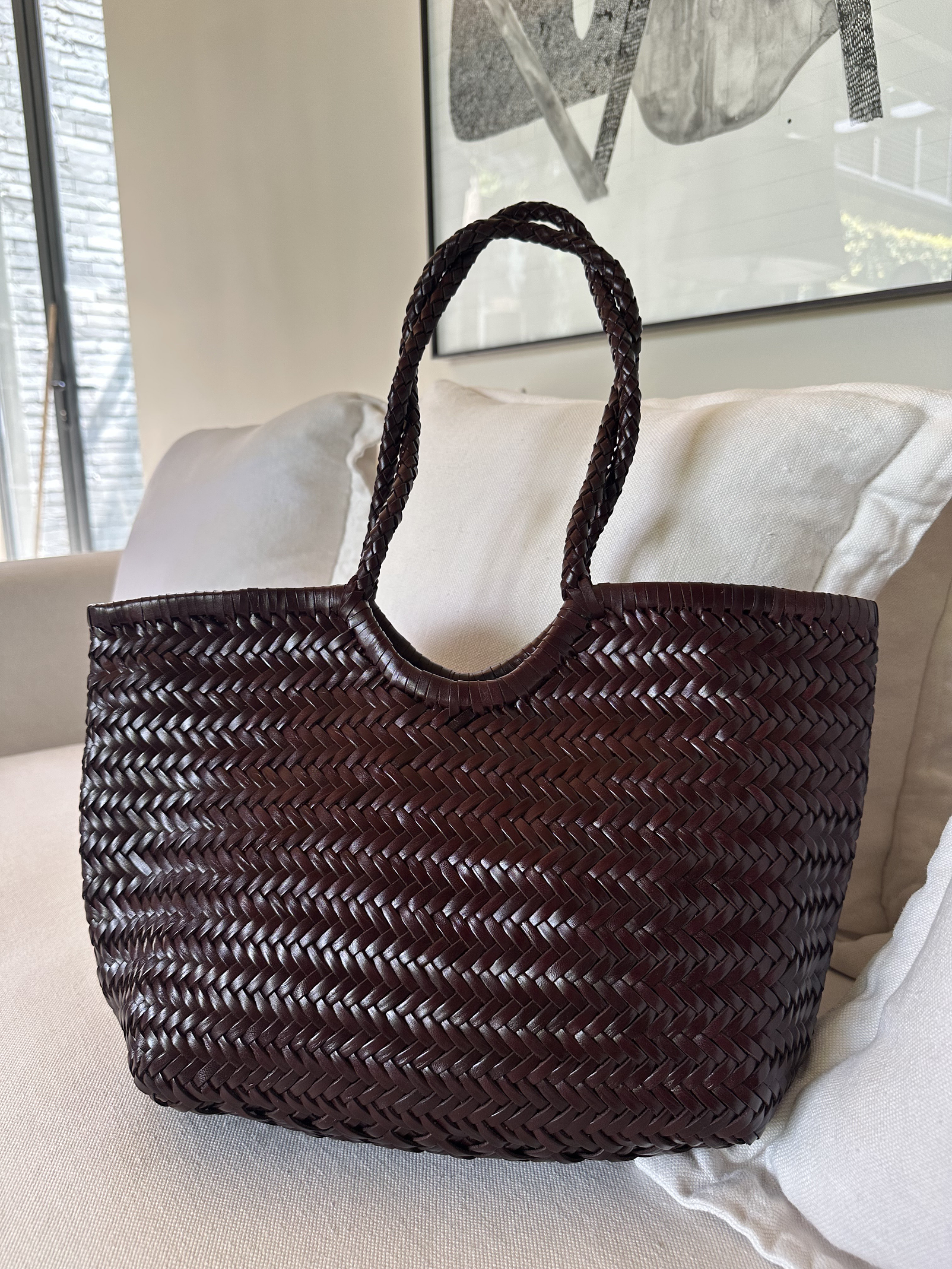 Tote Big  - Dark Brown  1