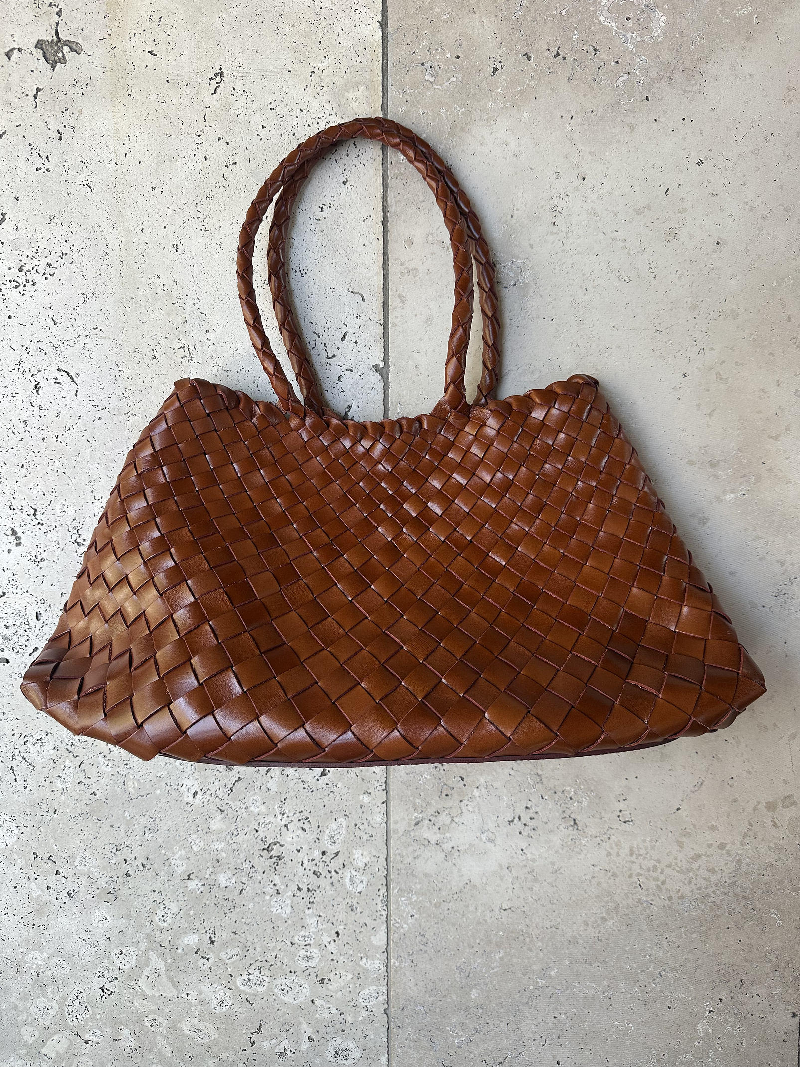 Double Handle L - Camel 1