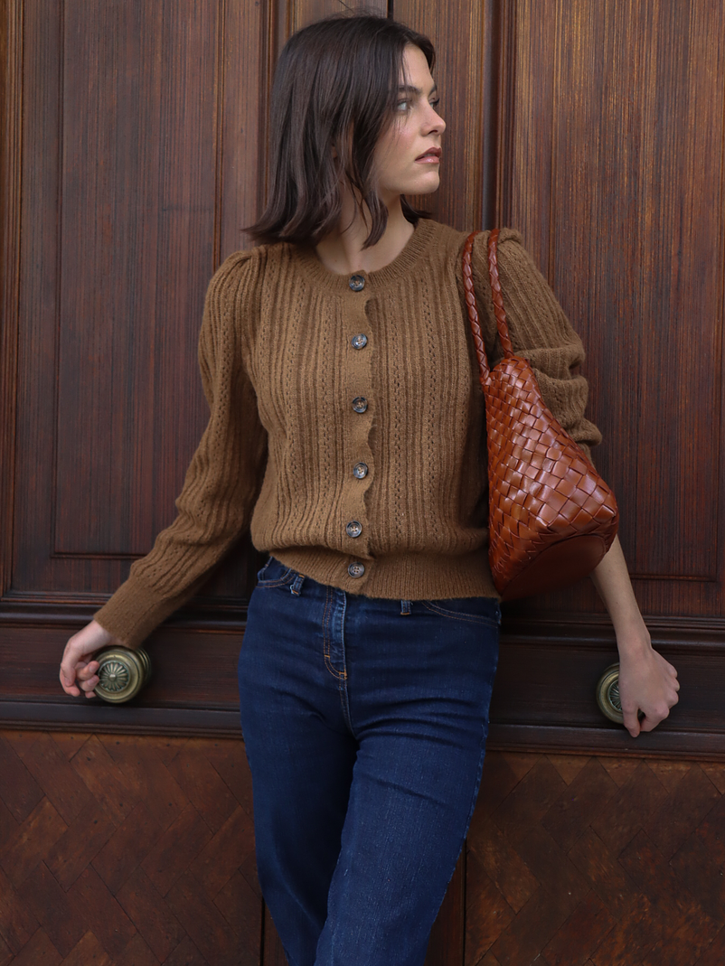 Double Handle L - Camel 3