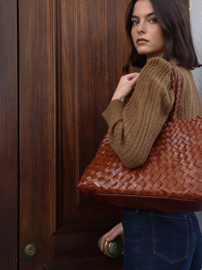 Double Handle L - Camel 2