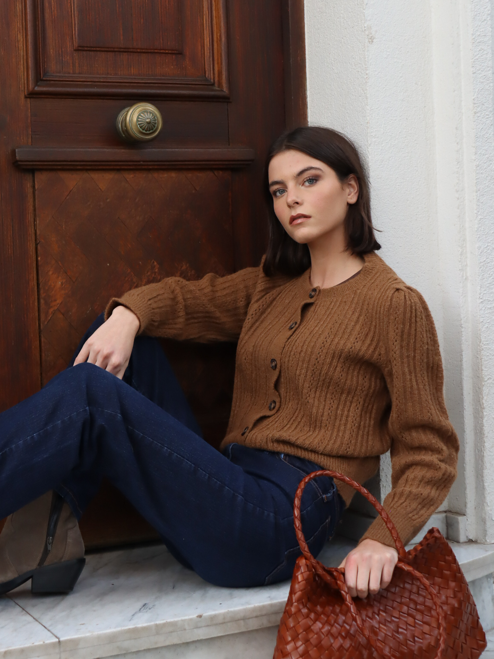 Double Handle L - Camel 4