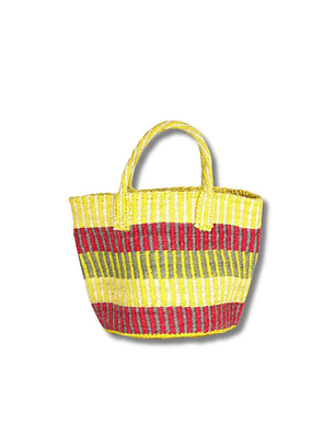 Capazo Rayas - Yellow