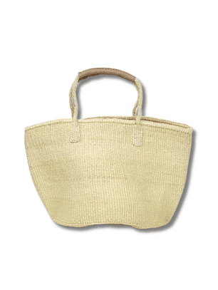 Capazo L - Natural Cuero