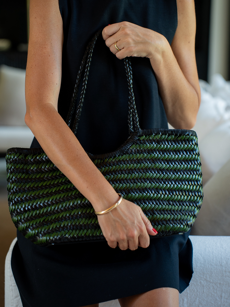 Tote - Mix 46 - Black/Green Forest  4