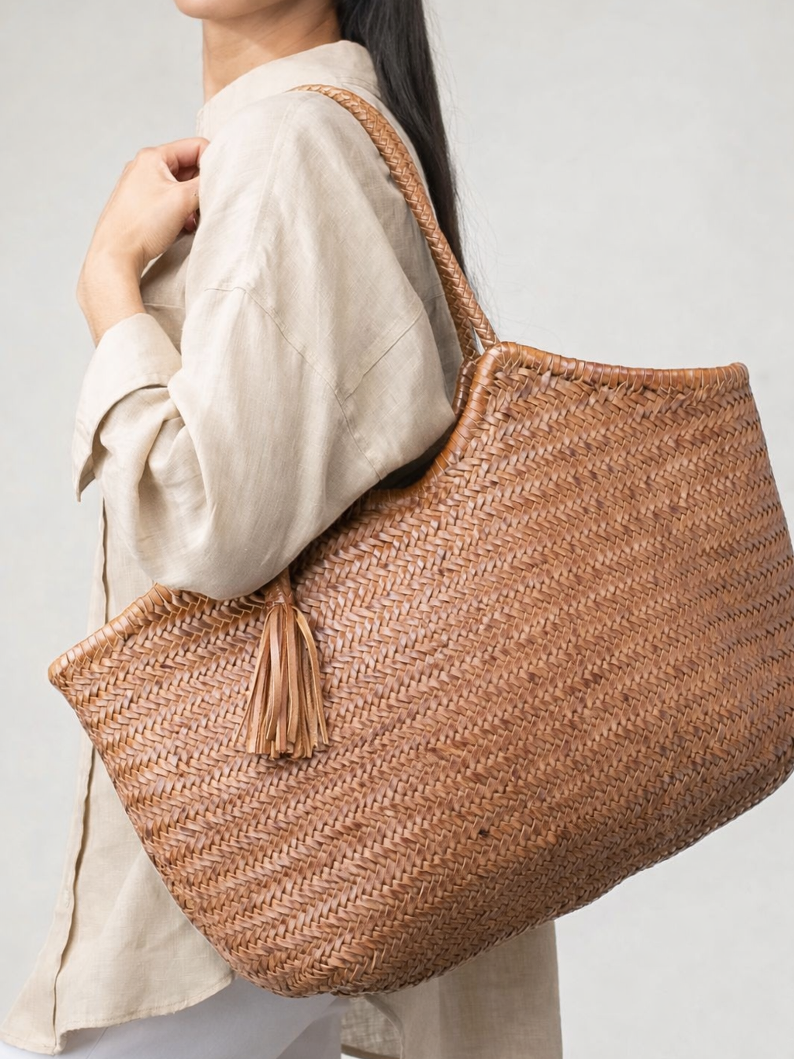 Shopper XL - Camel 1