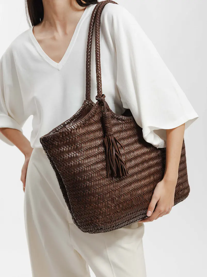 Shopper XL - Dark Brown  1