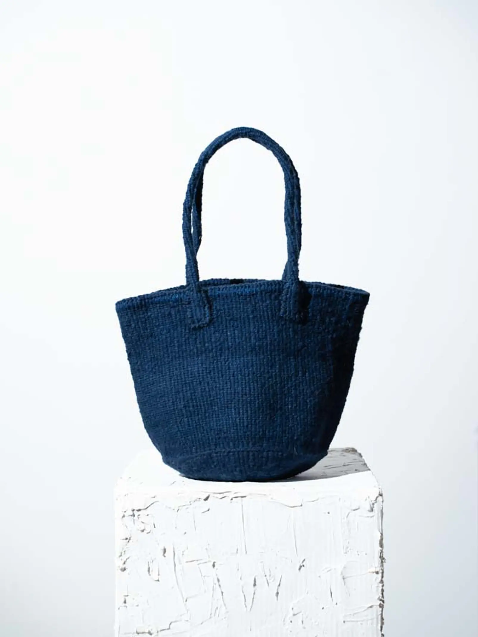 Capazo Navy Wool 2