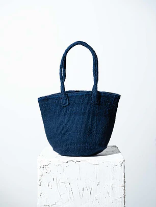 Capazo Navy Wool