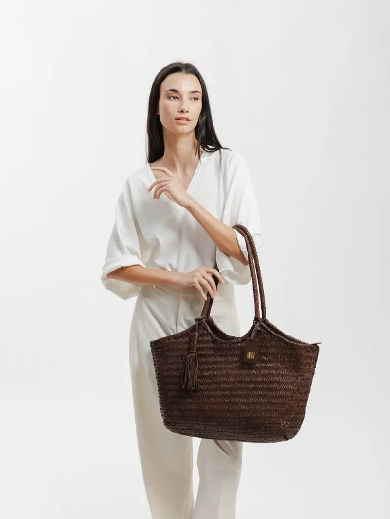 Shopper XL - Dark Brown  5