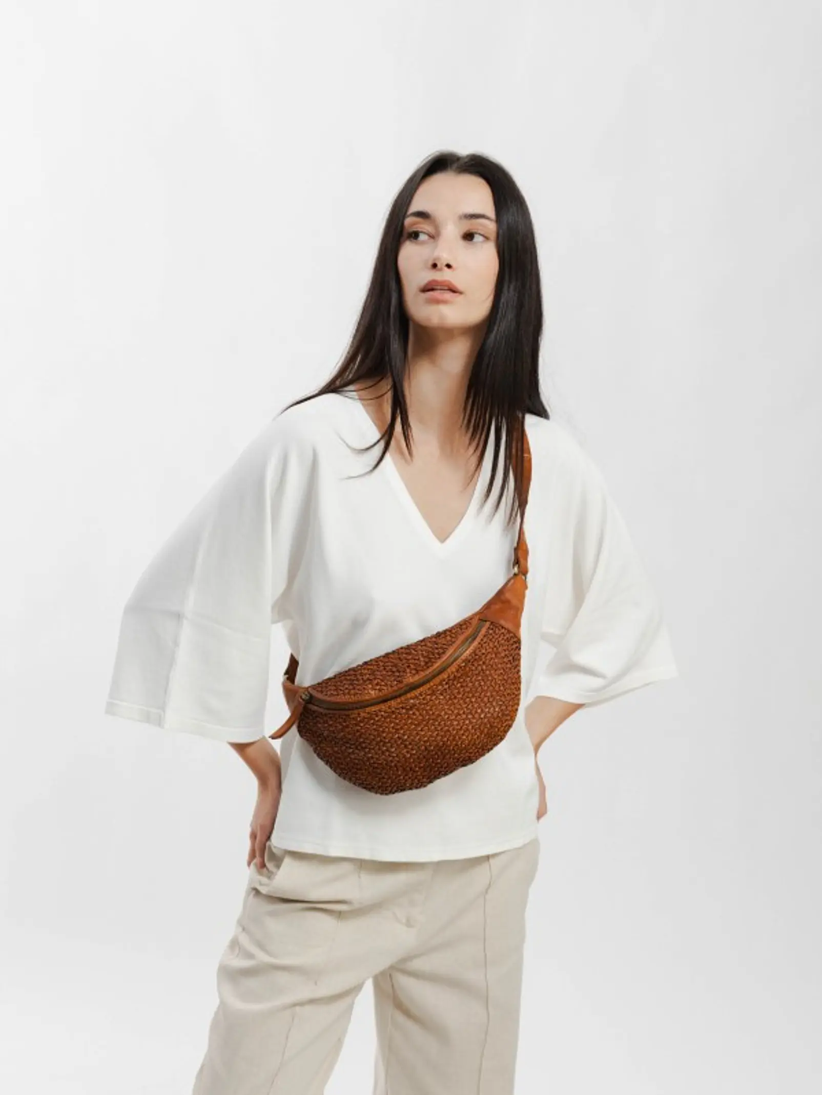 Riñonera Bristow - Camel 3