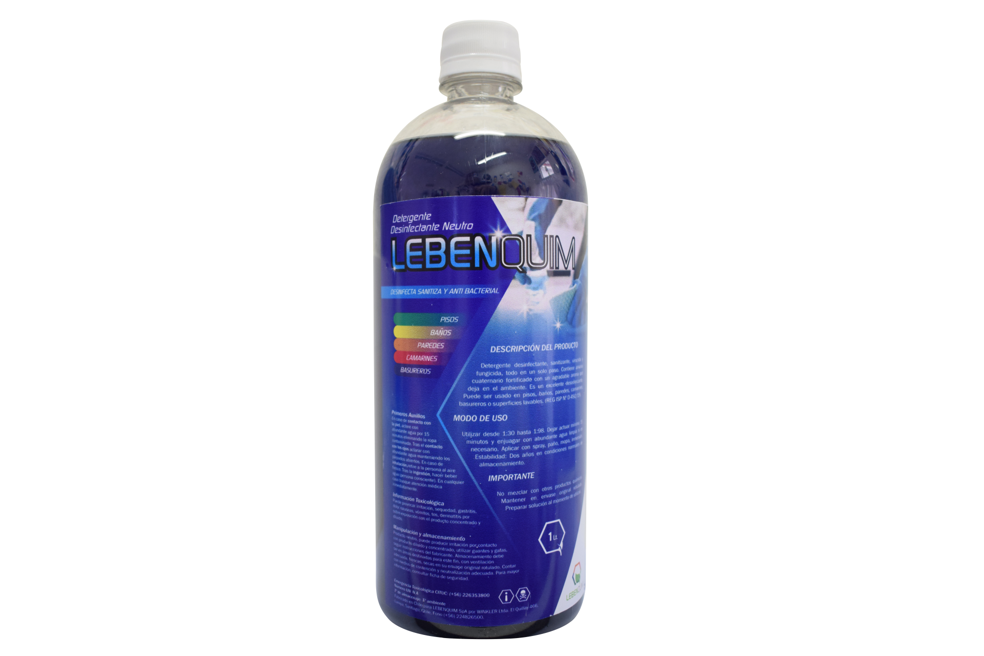 Desinfectante Amonio Cuaternario 5L Winkler