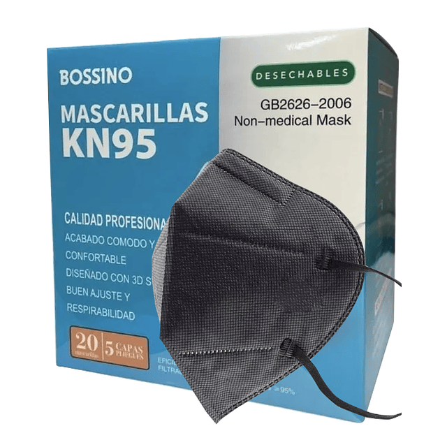 KN95 BOSSINO  Certificadas