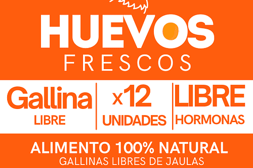 Huevos de Gallina Libre Pastoreo