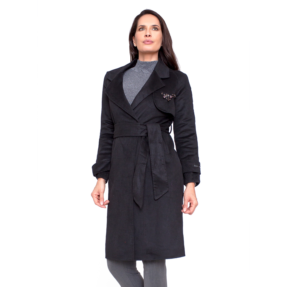 ABRIGO FRANCINE NEGRO