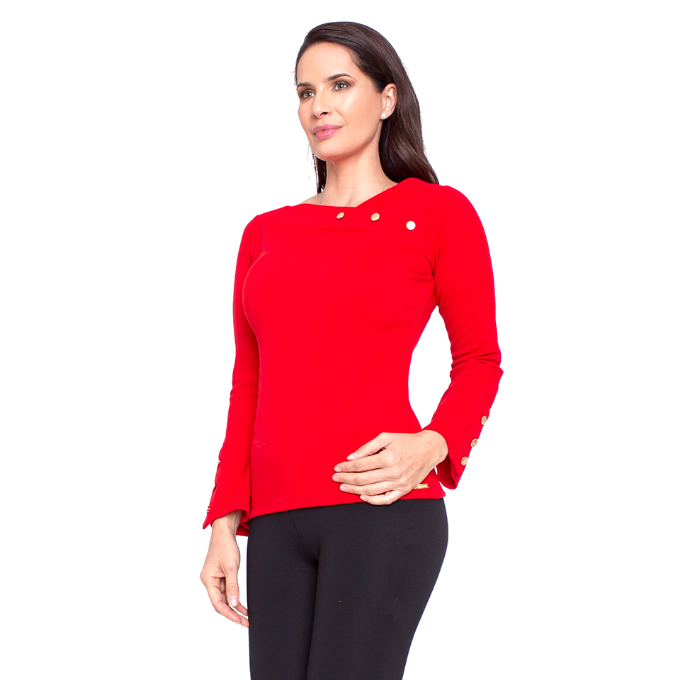 POLERA ANASTASIA ROJO