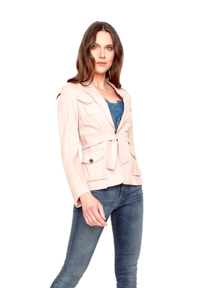 CHAQUETA STELLA ROSADO