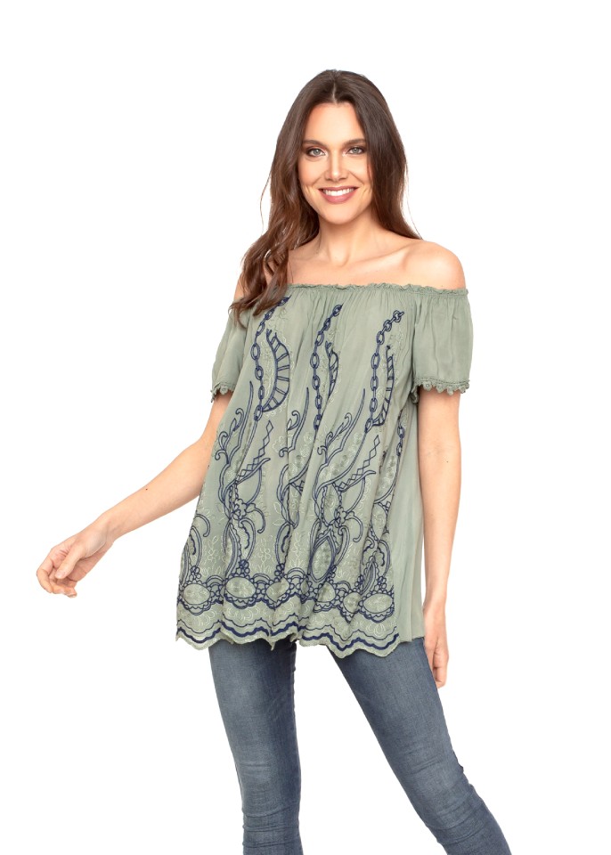 BLUSA GIA VERDE