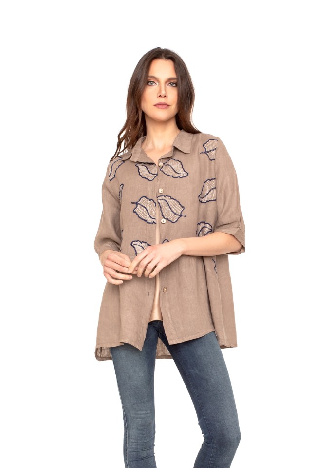 BLUSON OFELIA TAUPE