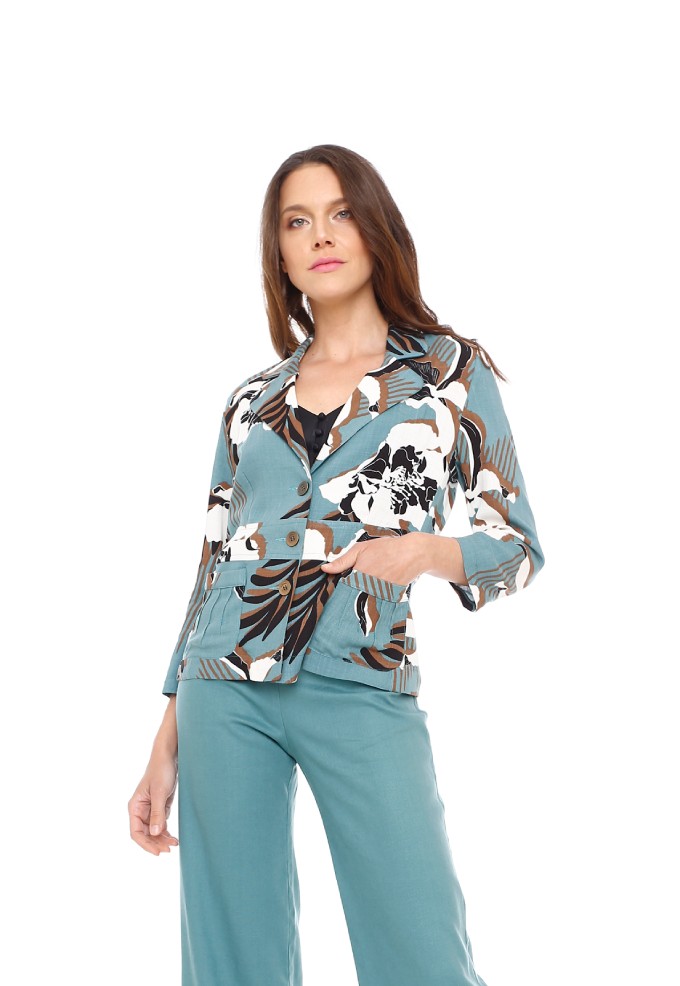 CHAQUETA COLOMBA PETROLEO