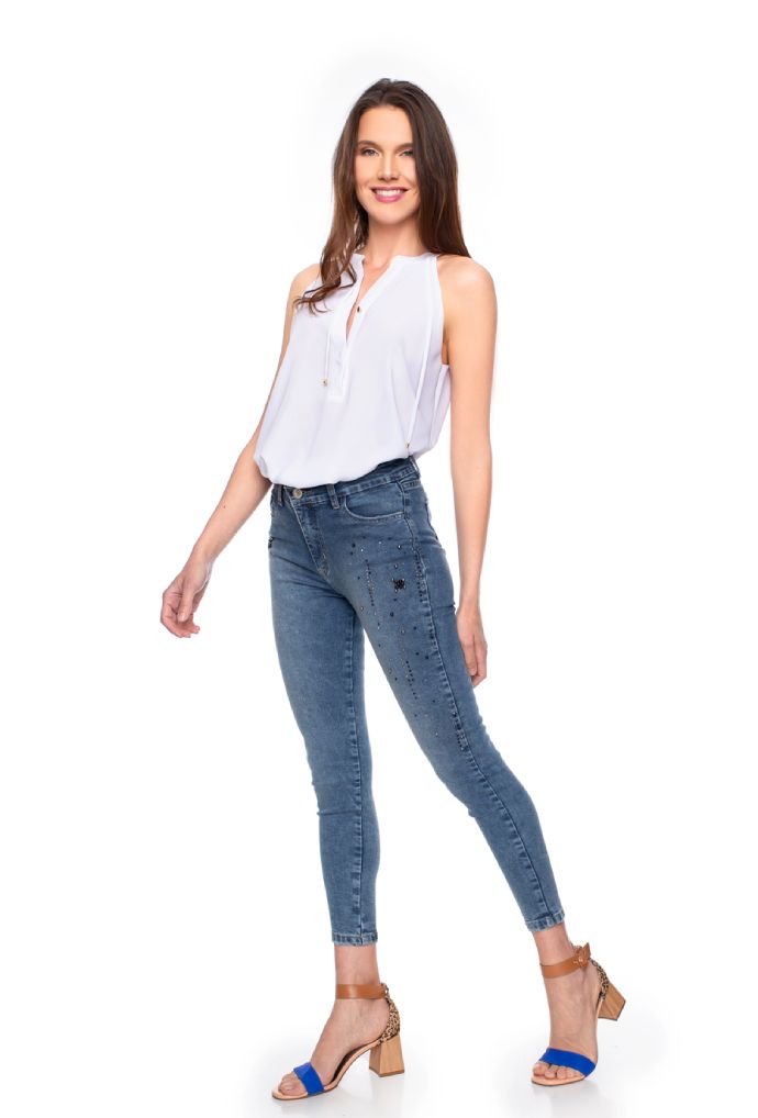 JEANS GEMMA AZUL