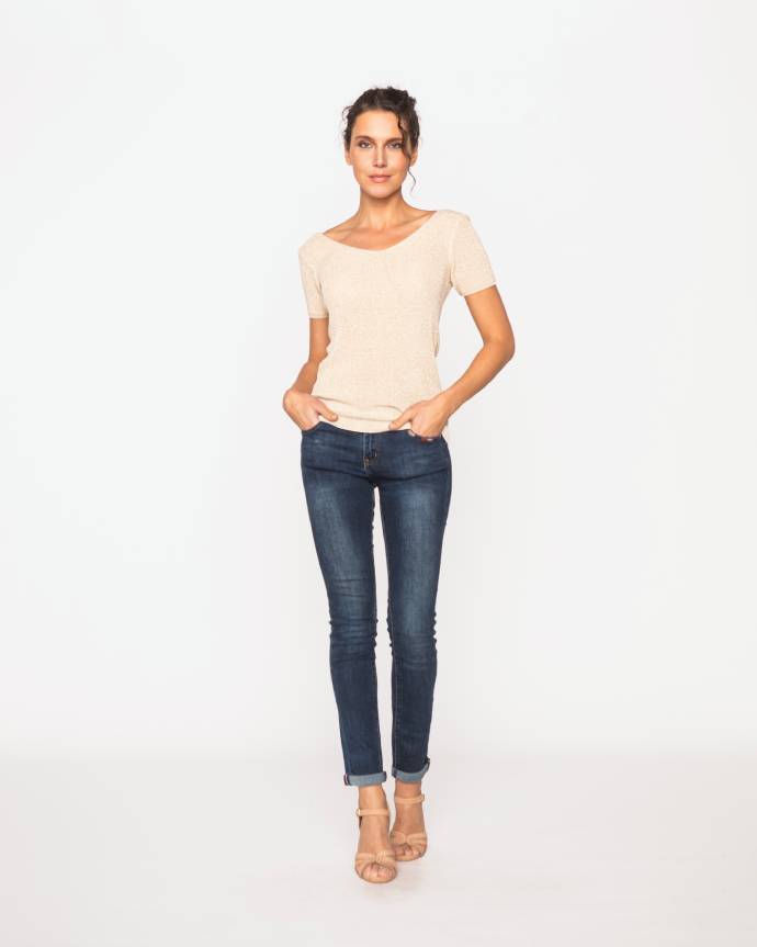 POLERA GISELLE BEIGE