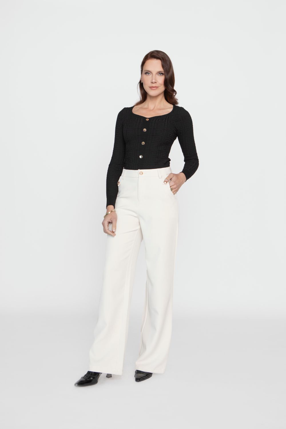 POLERA INDARA NEGRO