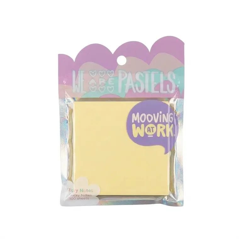 Notas adhesivas Pastel Mooving at work  2