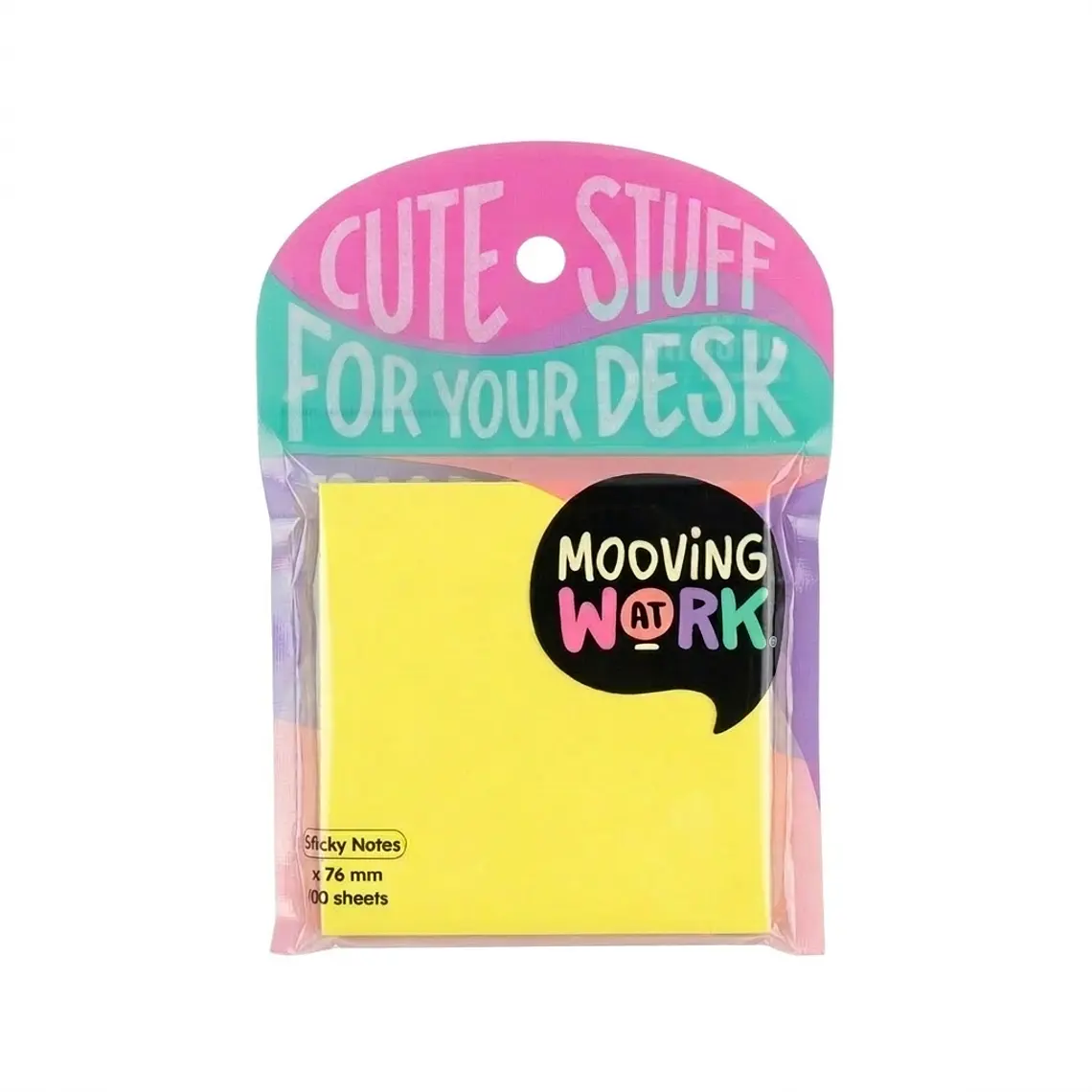 Notas adhesivas Fluor Mooving  1