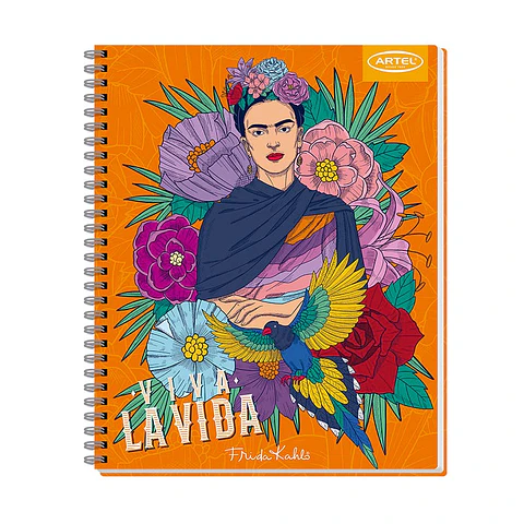 Cuaderno Frida Kahlo Viva la vida