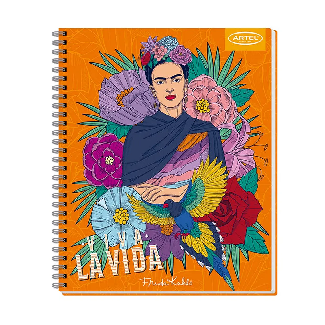Cuaderno Frida Kahlo Viva la vida 1