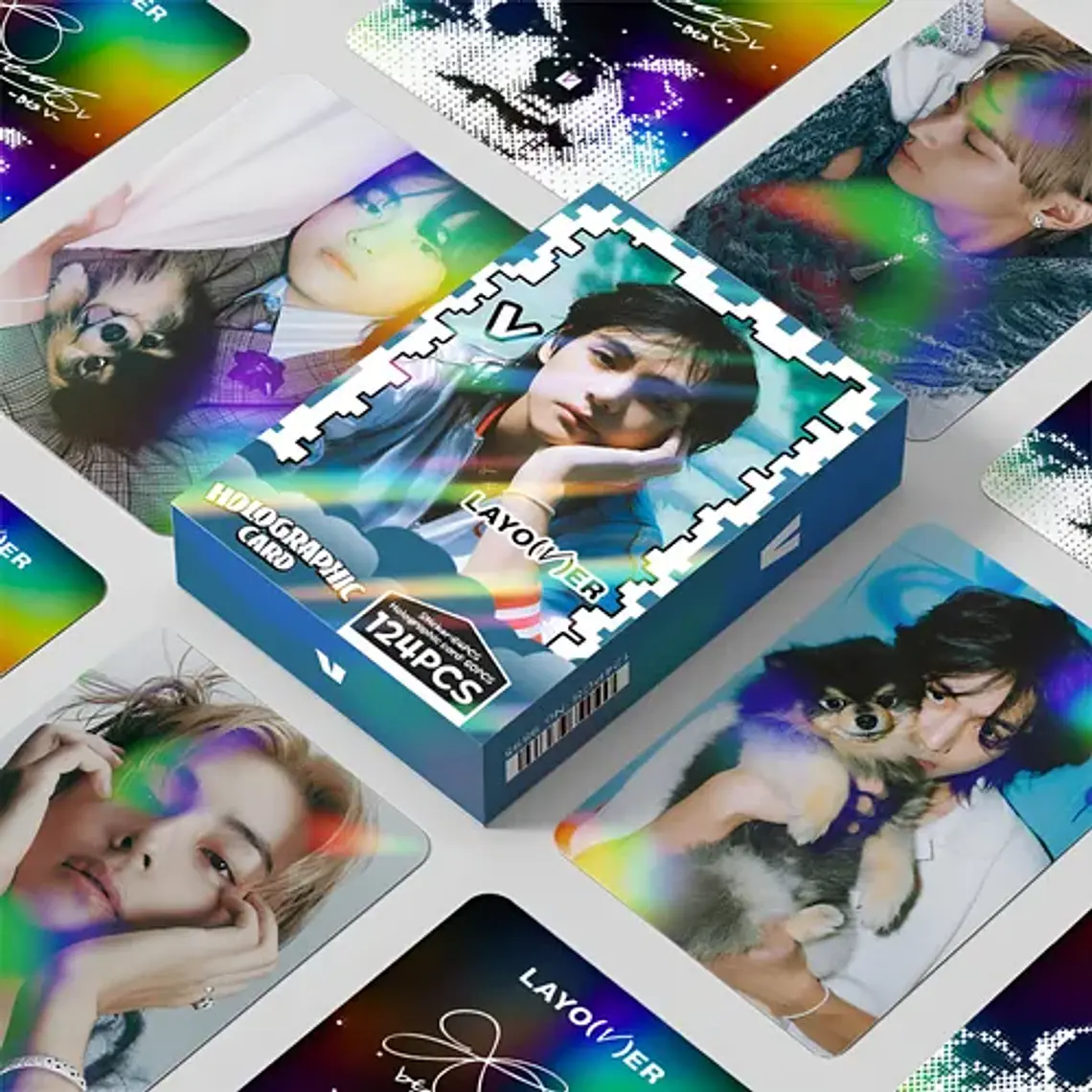 Holographic card  V  Layo(v)er 124 PCS 1
