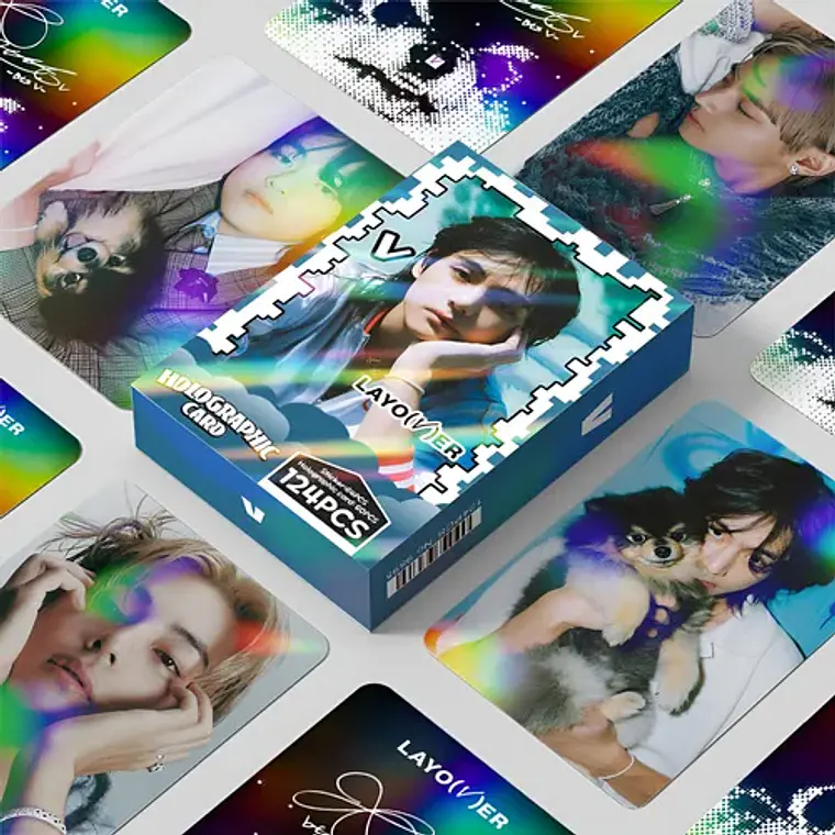 Holographic card  V  Layo(v)er 124 PCS 1