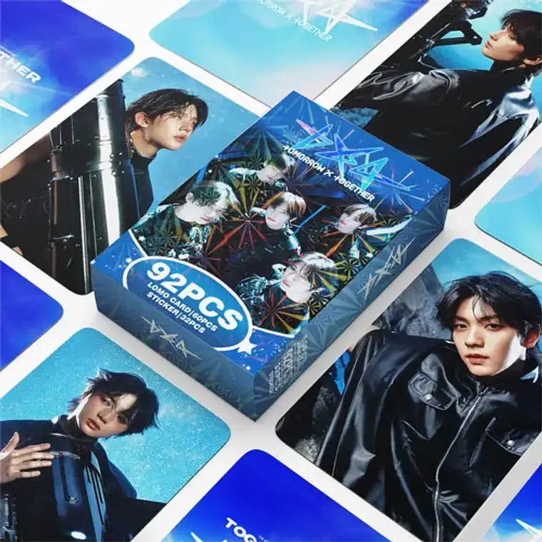 Lomocard TXT The star chapter together 92 PCS  1