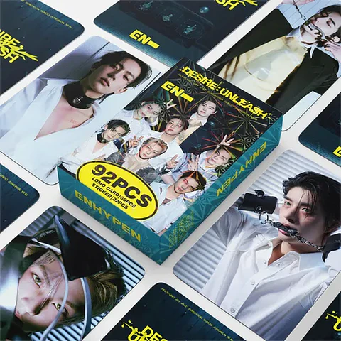 Lomocard ENHYPEN Desire: Unleash 92 PCS