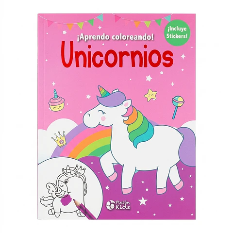 ¡Aprendo coloreando! Unicornios
