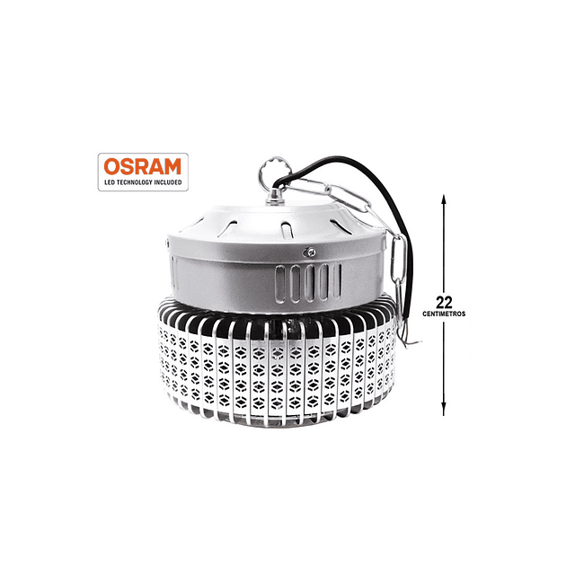 CAMPANA LED SMD OSRAM 150W  