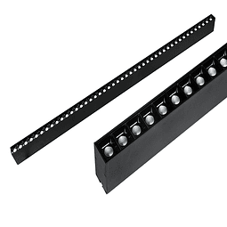 LINEAL LED 3370 36W NEGRO  