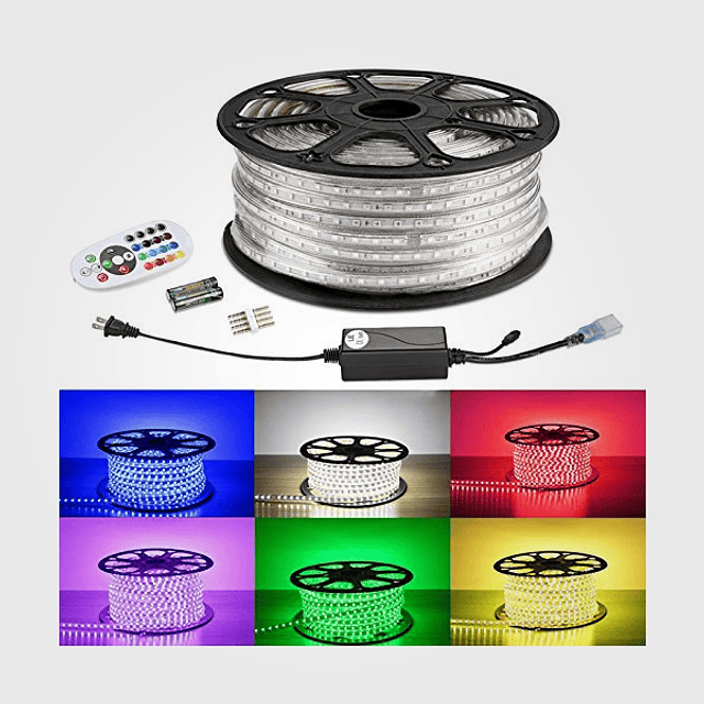 MANGUERA LED RGB IP67 220V 