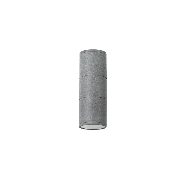 APLIQUE CILINDRICO 10W GRIS