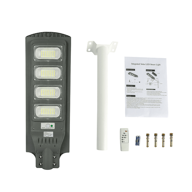 LUMINARIA LED SOLAR 200W ALL IN ONE