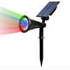 FOCO ESTACA LED SOLAR 7W RGB