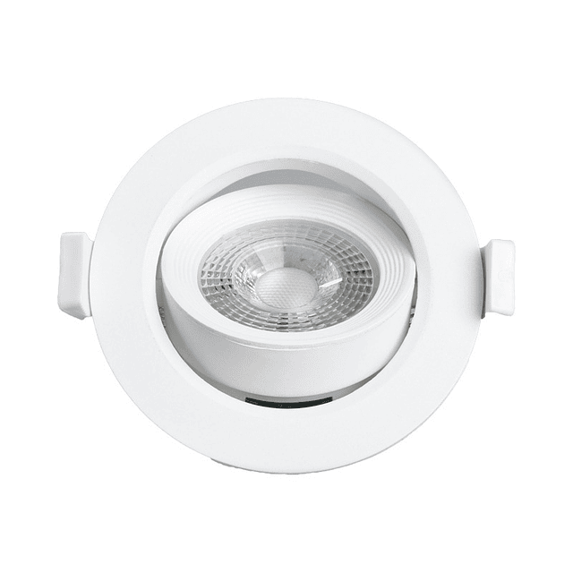 FOCO LED SPOT EMBUTIDO CIRCULAR 7W