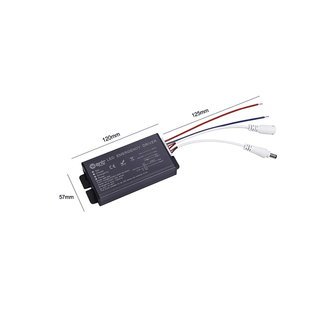 KIT DE EMERGENCIA PANEL LED 3/60W