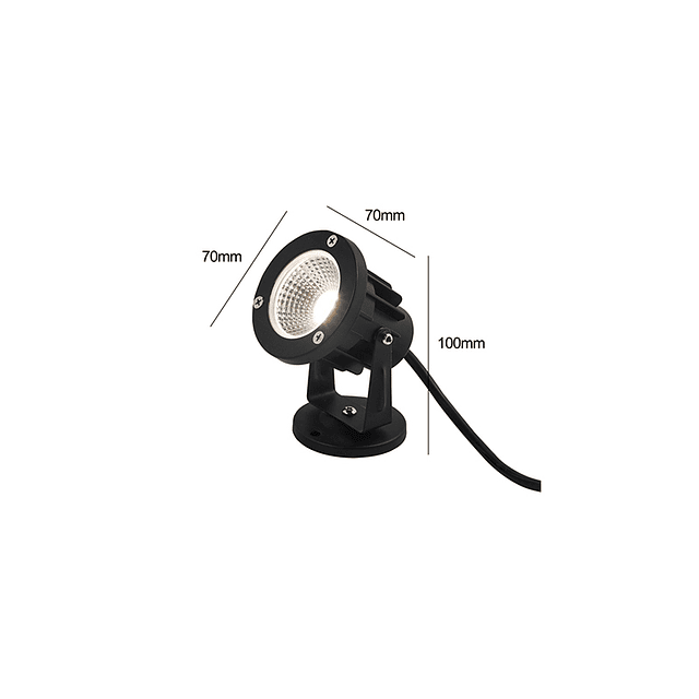 FOCO ESTACA LED 5W IP65