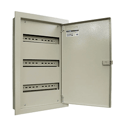 Tablero Metálico Embutido 54 Módulos