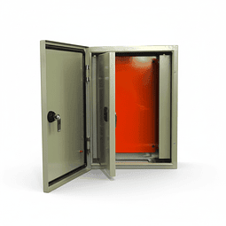 Gabinete Metálico 2 puertas 70x50x20cm IP65 