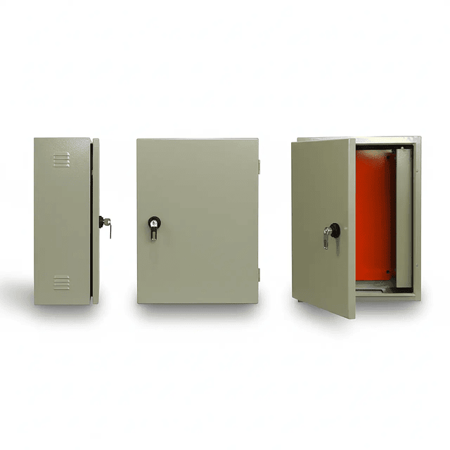 Gabinete Metálico 2 puertas 100x80x25cm IP65