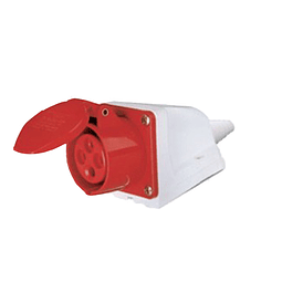 Enchufe Hembra Sobrepuesto 16A 3P+T 380V