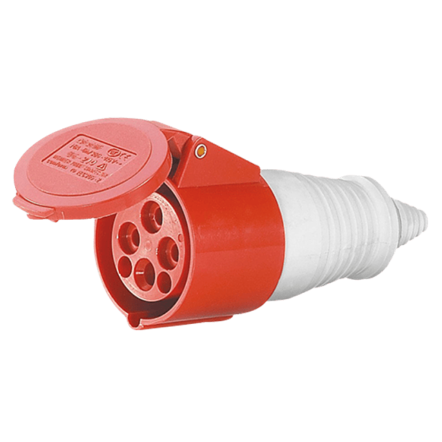 Enchufe Hembra Volante 16A 3P+T 380V