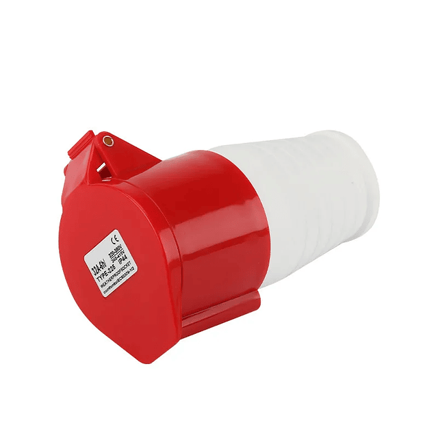Enchufe Hembra Volante  16A 3P+N+T 380V